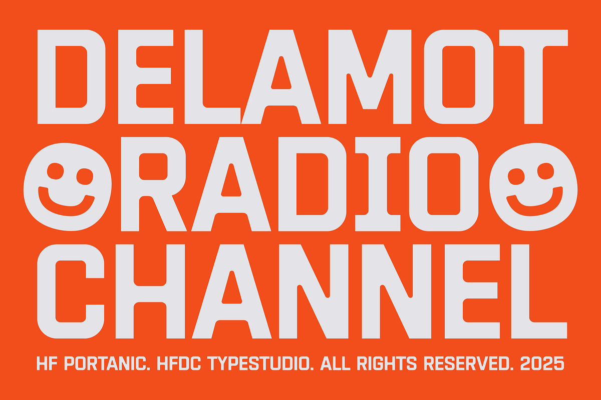 HF Portanic Typeface, a Sans Serif Font by 24Design Studios (Photo 3 of 9)