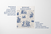 Witchy Toile de Jouy Pattern, a Pattern Graphic by Dina Mae (Thumbnail 2 of 11)