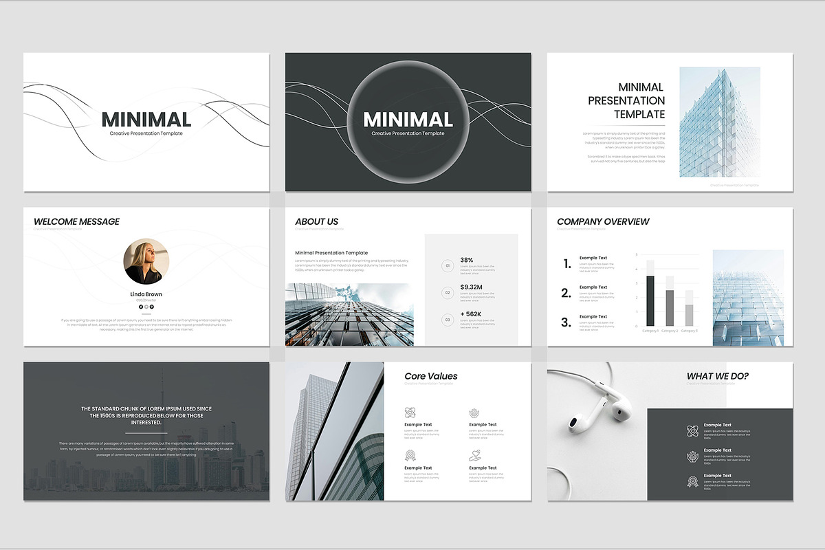 Minimal Keynote Template, a Presentation Template by Design Vault (Photo 2 of 6)