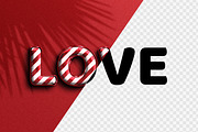 Valentine Psd Text Effect Mockup, a Layer Style Add-On by zahidhossainalif (Thumbnail 2 of 3)