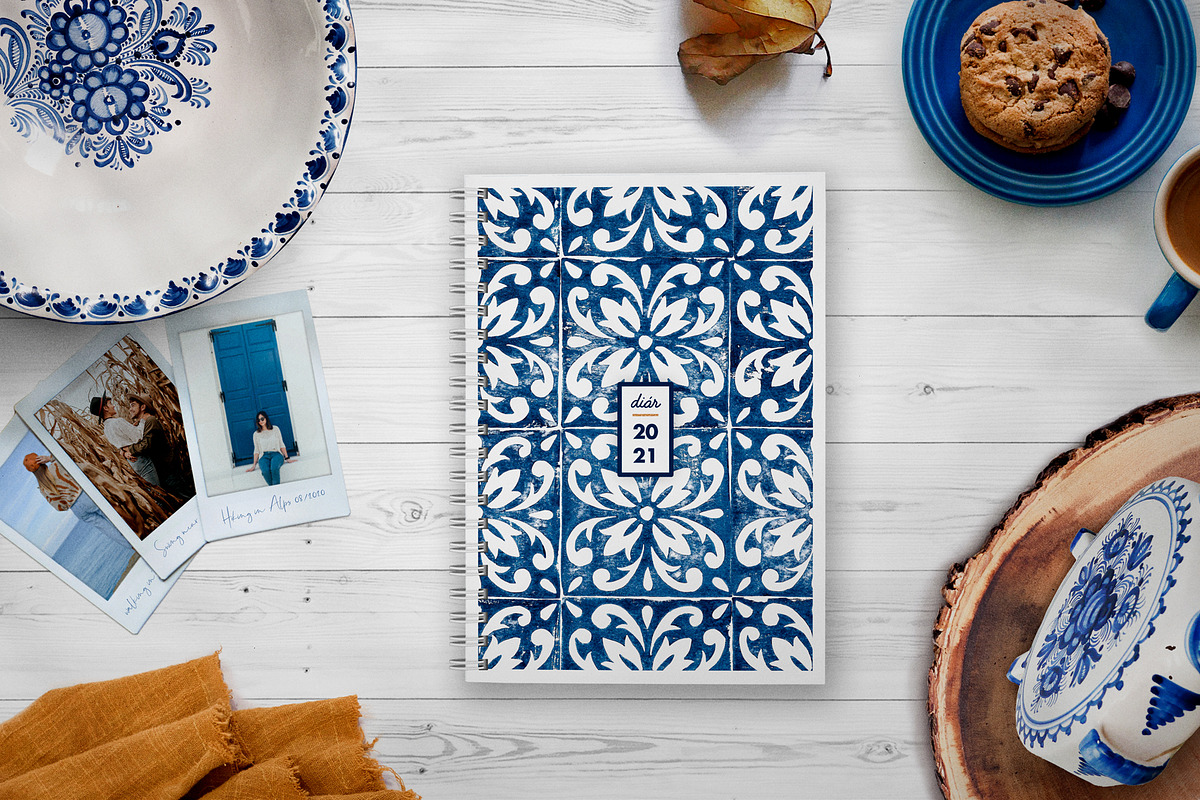 Majolic Planner Mockup (16 in 1), a Books & Magazine Mockup by Europe.graphics (Photo 4 of 10)