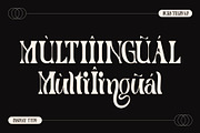 Monde - 100 Ligatures, a Serif Font by Burntilldead (Thumbnail 14 of 16)