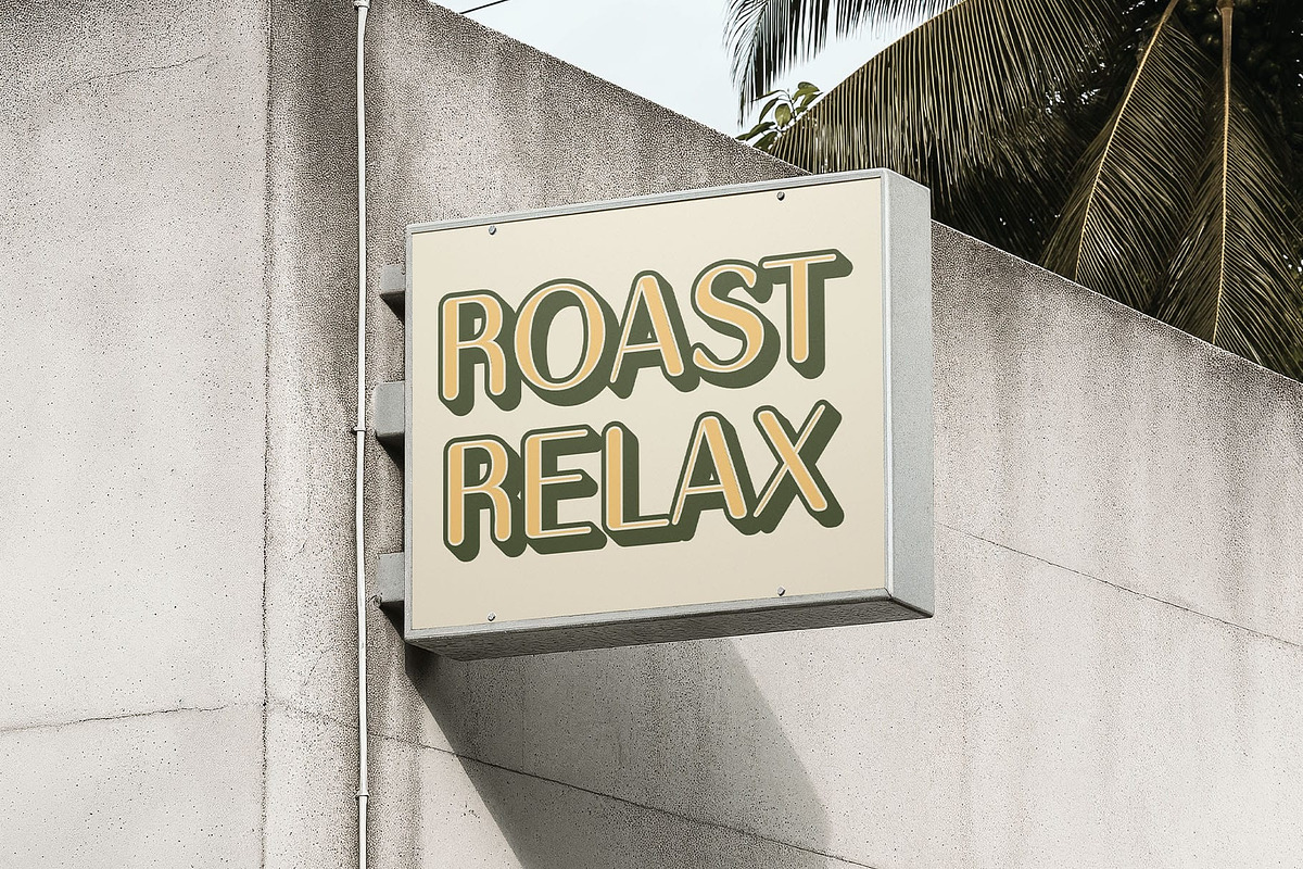 Kalesi Rounded 3D, a Sans Serif Font by Craft Supply Co. (Photo 6 of 8)