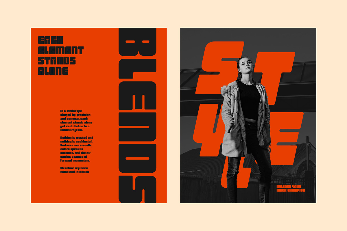 CS Aftone – Bold Font, a Sans Serif Font by Craft Supply Co. (Photo 5 of 8)
