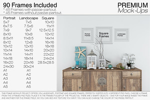 Frames Set - Coastal Style