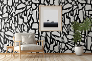 Abstract White Rock Shapes, a Wallpaper Graphic by MalyskaStudio (Thumbnail 5 of 6)