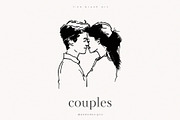 Couples Drawings, a Person Illustration by PeDe Designs (Thumbnail 3 of 6)