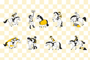 Little Riders, an Animal Illustration by Naurider (Thumbnail 2 of 4)