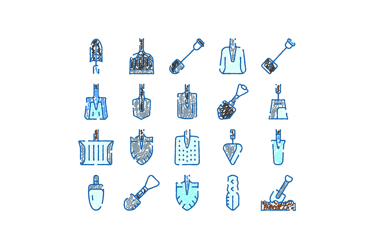 Garden and construction tools spade, an Object Graphic by pikepicture (Photo 1 of 3)
