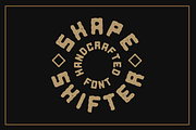 SHAPESHIFTER, a Font by Mark Richardson (Thumbnail 2 of 3)