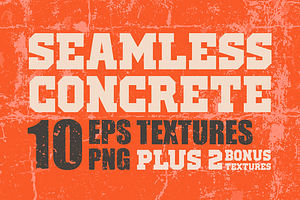 Seamless Concrete Textures, a Texture Graphic by Super Pop Design Shoppe