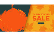 Thanksgiving Sale Graphics Set, a Seasonal Illustration by Finevector (Thumbnail 5 of 6)