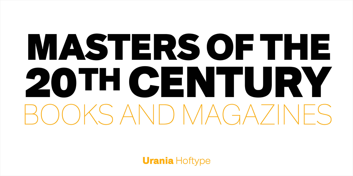 Urania, a Sans Serif Font by Hoftype (Photo 9 of 10)