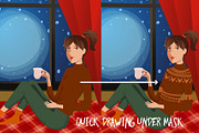 Folk Sweater Brushes for Photoshop, a Brush Add-On by SHMEL_Studio (Thumbnail 2 of 7)