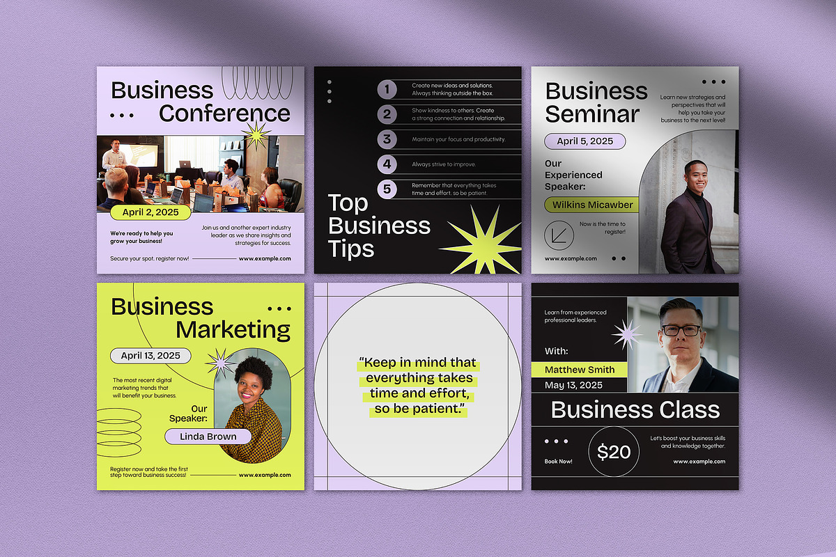Modern Business Instagram Pack, a Social Media Template by graphicook (Photo 2 of 5)