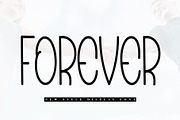 FOREVER, a Handwritten Font by InermediaSTUDIO (Thumbnail 2 of 7)