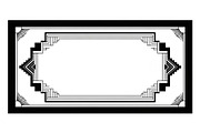 Art Deco Frame SVG Bundle, an Illustration by Gaye Art (Thumbnail 2 of 31)