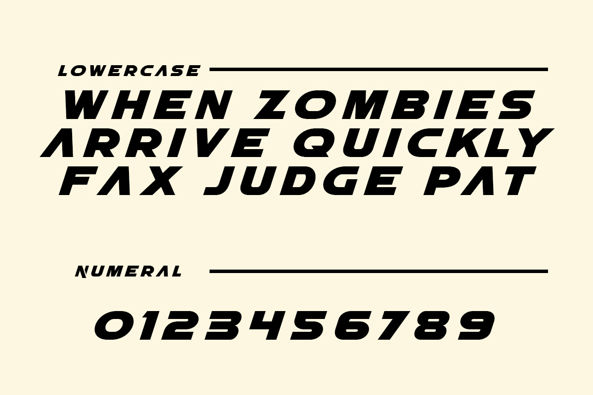 KILLER BLUE93, a Font by senzana (Photo 6 of 7)
