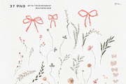 Spring Wildflowers, hand drawn, an Object Illustration by ollalya (Thumbnail 6 of 9)