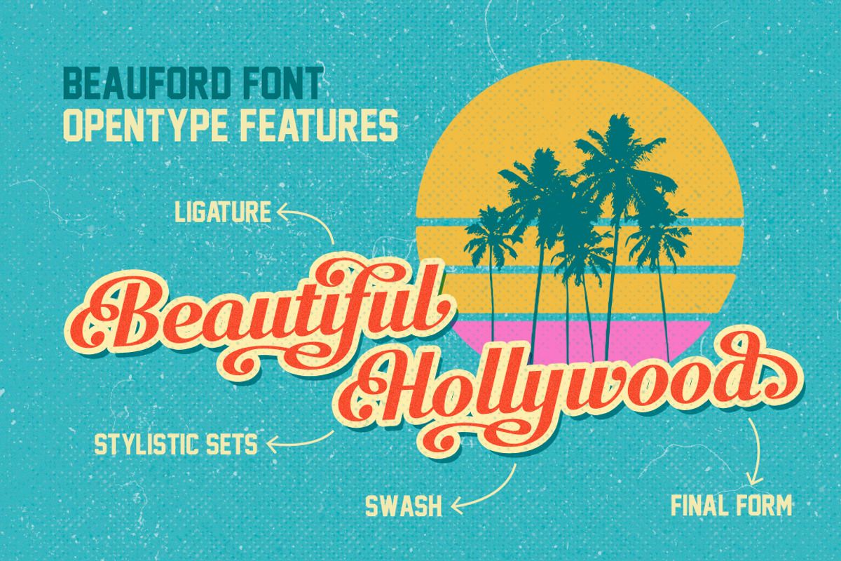 Beauford Font {Free Commercial Use} preview 2