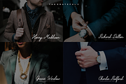 The Grateful Script, a Script Font by Sronstudio (Thumbnail 6 of 15)