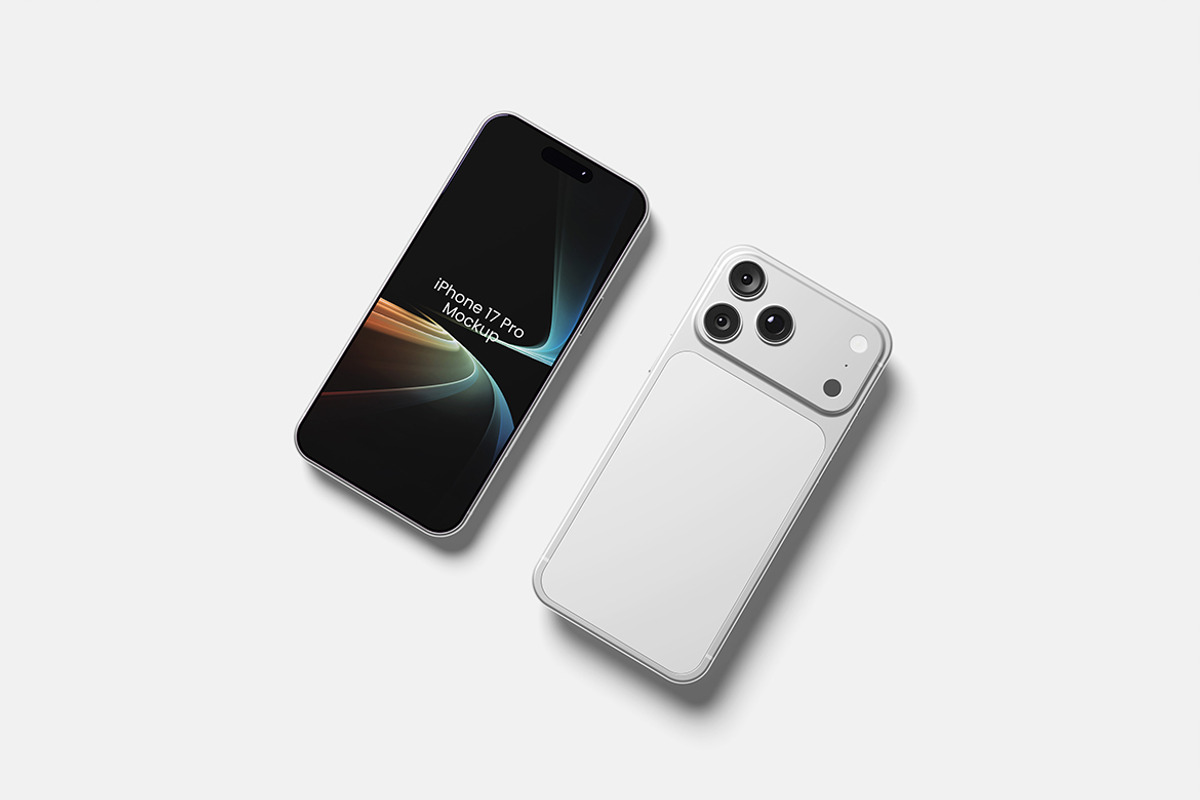 iPhone 17 Mockup, an iPhone Mockup by bimockup (Photo 3 of 6)