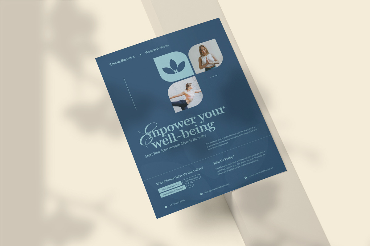 Empower Women Wellness - Flyer, a Flyer Template by VUNIRA (Photo 3 of 3)