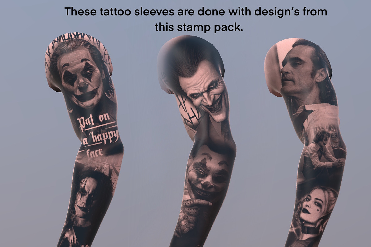 XXL Procreate Tattoo flash bundle, a Brush Add-On by ProcreateInk (Photo 5 of 7)