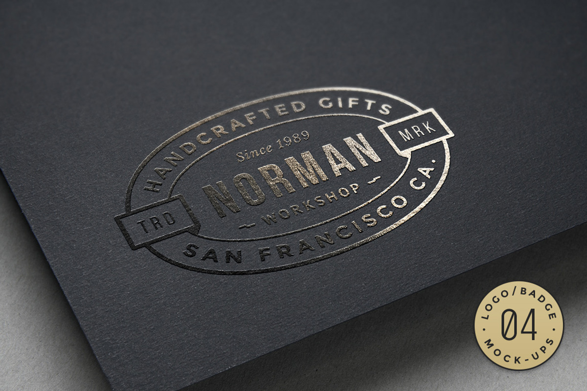 10 Logo/Badge Mock-Ups Vol.4, a Shirt Mockup by GraphicBurger (Photo 1 of 5)