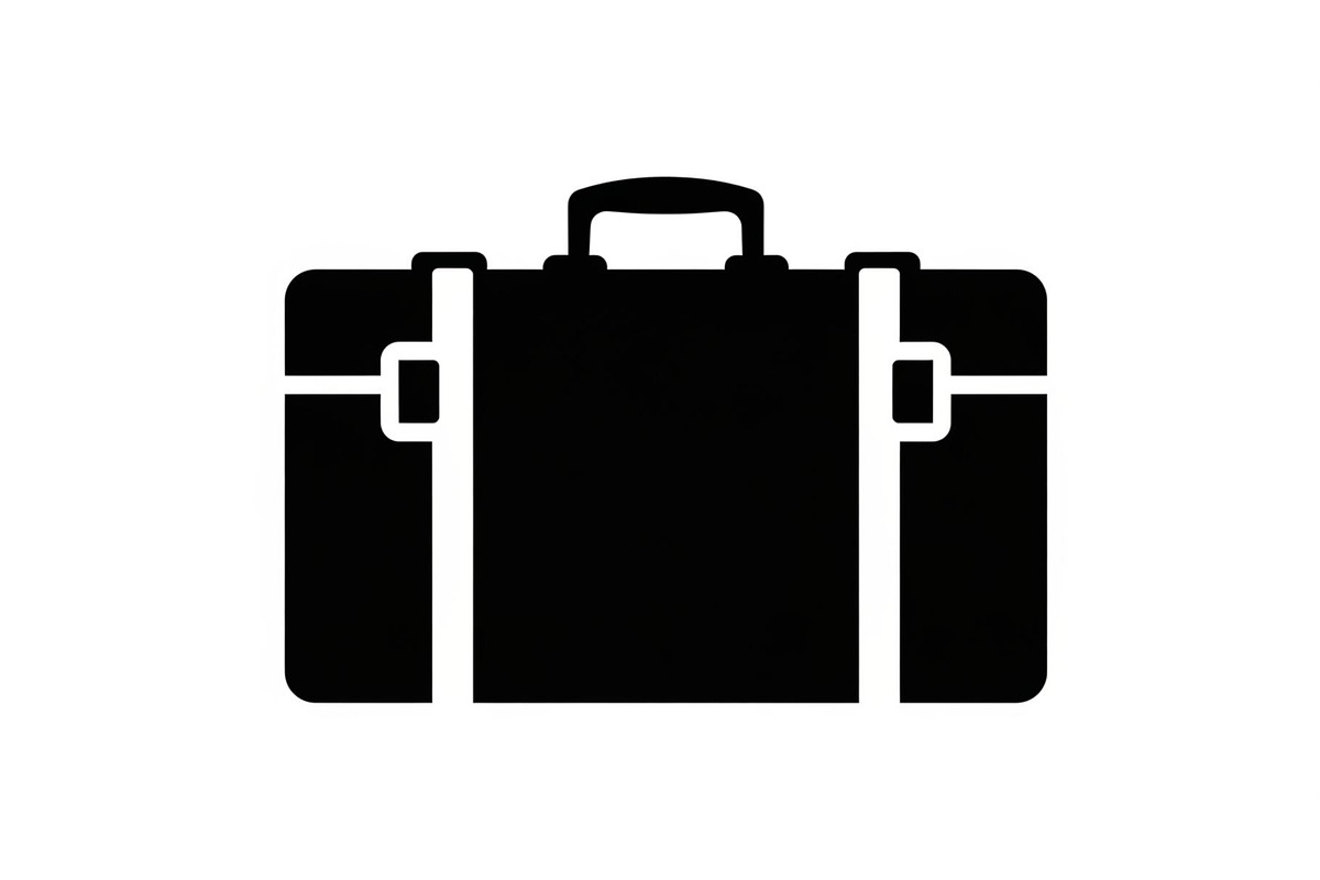 Vintage Suitcase Silhouette Bundle, an Illustration by Artivon (Photo 49 of 51)