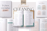 The Ultimate Cleaning Workbook, a Magazine Template by Marigold Studios (Thumbnail 1 of 10)