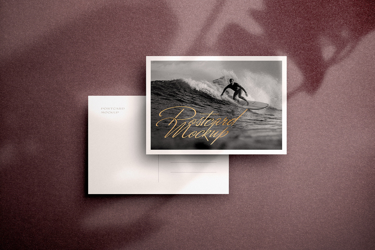 Realistic Postcard Mockup Scenes, a Pens & Pencil Mockup by Design Squad (Photo 6 of 8)