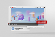 Youtube Mockup, a Product Mockup by Mockupdaddy (Thumbnail 2 of 10)
