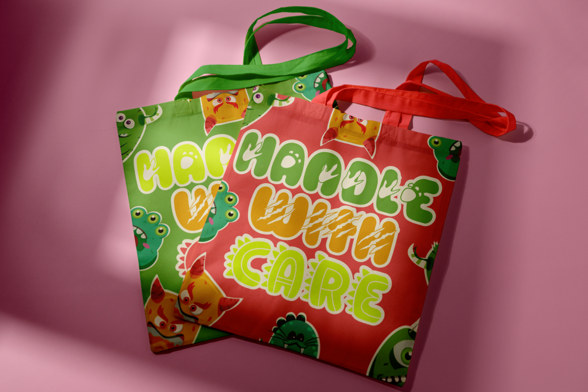 Monster Mash - Quirky Dino & Monster, a Font by PutraCetol Studio (Photo 10 of 11)