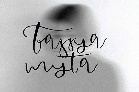 tasyamyta font preview 5