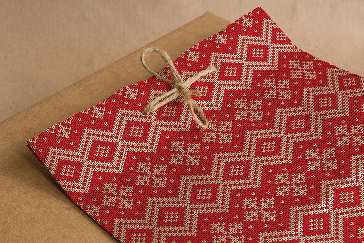 Knitted Christmas Patterns, a Pattern Graphic by Amovitania (Photo 3 of 7)