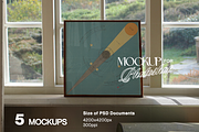5 Frame Mockups Countryside View, an Advertising Mockup by WasMockups (Thumbnail 2 of 7)