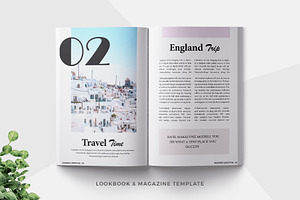 Lifestyle Magazine Lookbook Template