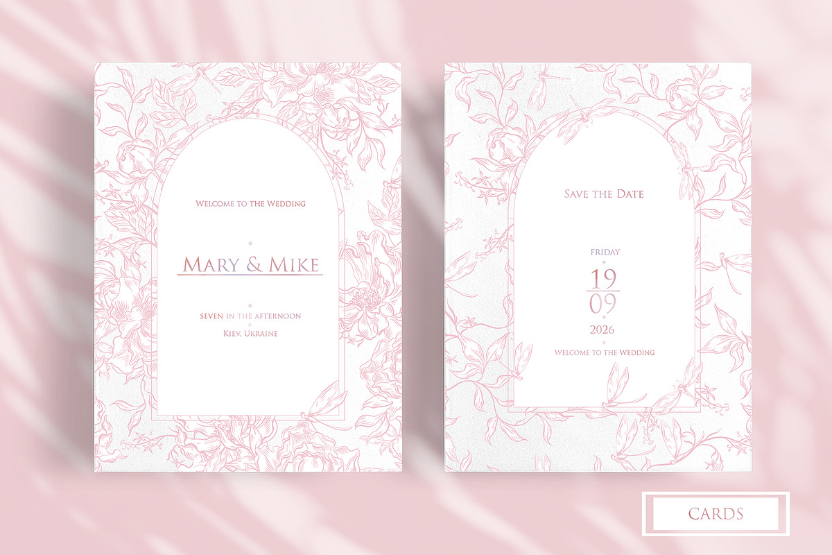 Graphic Pink&Green Wedding 2, an Object Graphic by Knopazyzy (Photo 8 of 14)