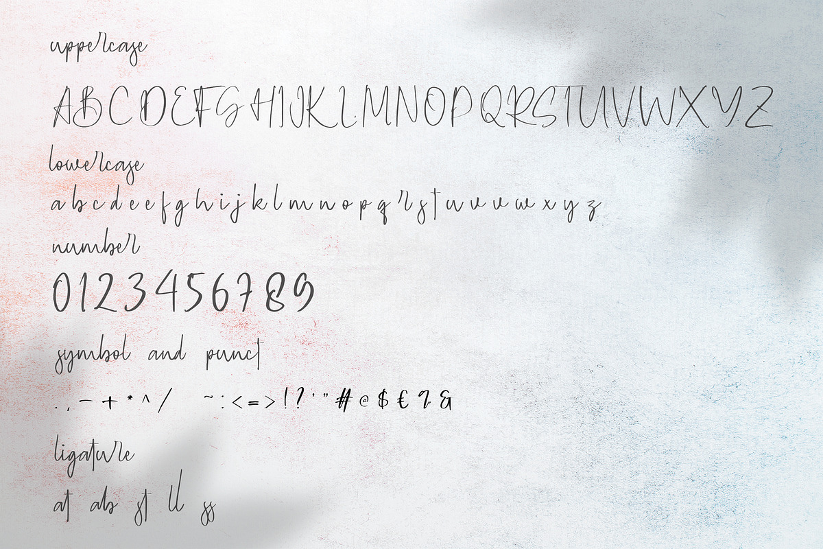 Geovanice - Casual Signature Font preview 5