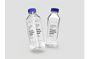 Plastic Bottle Mockup Template Set, a Household Mockup by DesignRushMarket (Thumbnail 11 of 11)