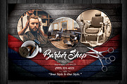 Barber Shop Flyer, a Flyer Template by Nate Bartlett Design (Thumbnail 3 of 3)