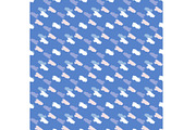 Blue Modern Print Seamless Repeat, a Pattern Graphic by Sharon Schwalbe (Thumbnail 4 of 6)