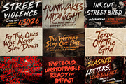 Ultimate Halloween Terror Font Pack, a Handwritten Font by HypeWorksCo (Thumbnail 9 of 15)