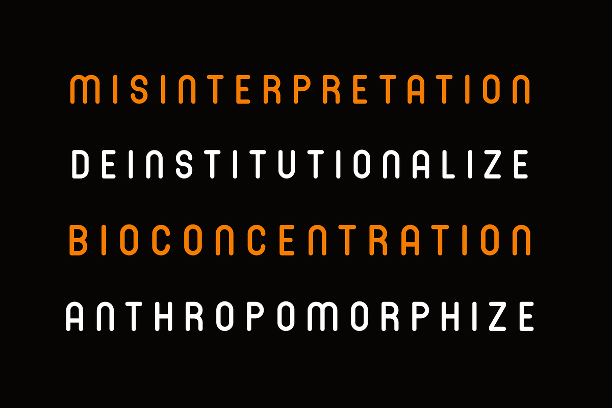 Roundion Cyrillic Font Family, a Sans Serif Font by alpercakici (Photo 9 of 16)