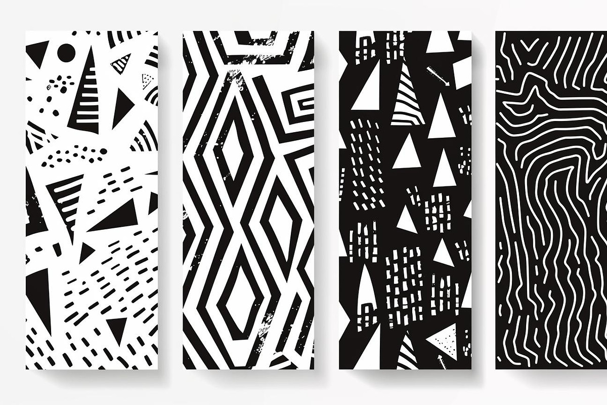 Abstract Silhouette Vector Set, an Illustration by BIPLOB EXPERT (Photo 5 of 9)