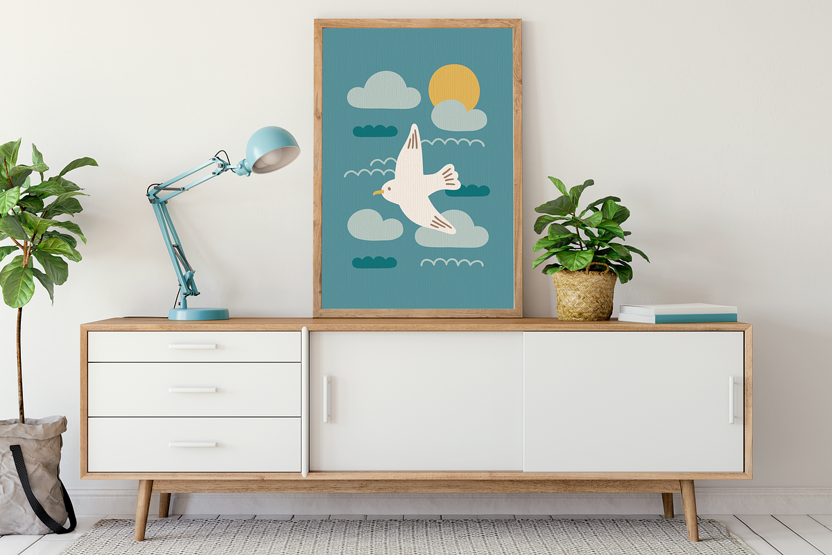 Quiet Ocean Kit, a Seasonal Illustration by miumiu (Photo 9 of 15)