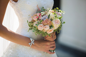 Wedding bouquet featuring arrangement, background, and beautiful