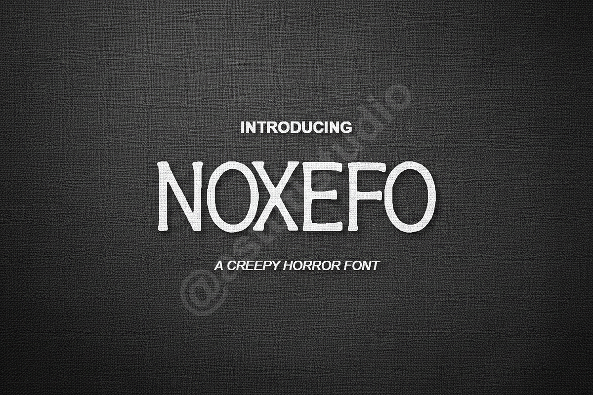 Noxefo - Modern Elegant Serif Typefa, a Font by Astuti Studio (Photo 1 of 16)