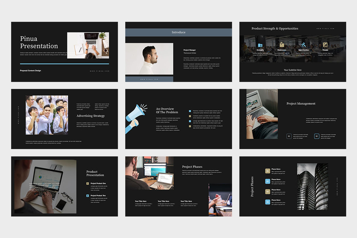Pinua : Proposal Powerpoint, a Presentation Template by Punkl Camp (Photo 6 of 9)